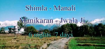 Shimla - Manali - Manikaran - Jwala Ji Package