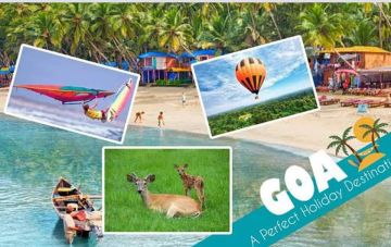Family Getaway South Goa Tour Package for 4 Days 3 Nights