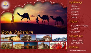 7 Days 6 Nights Jaipur to Jaisalmer Tour Package