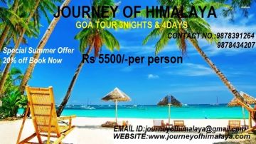 5 Days 4 Nights Goa and Goa Vacation Package