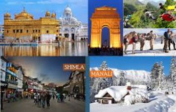 11 Days Delhi Agra Shimla Manali Dharamshala Dalhousie Amritsar Best Tour Package