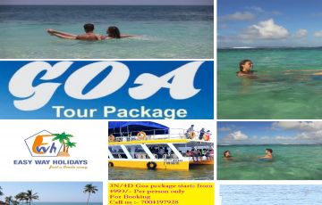 4 Days Goa Tour Package by EASY WAY HOLIDAYS