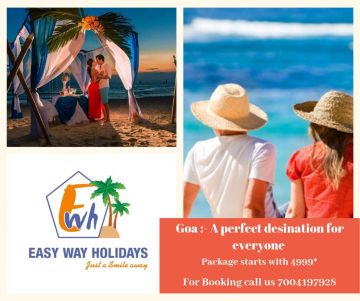 4 Days Goa Tour Package by EASY WAY HOLIDAYS