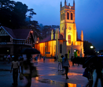 Memorable Shimla Tour Package for 4 Days 3 Nights from Manali