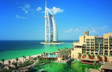 Ecstatic 5 Days Dubai, Dubai City Tour, Dhow Cruise Dinner and Desert Safari With Bbq Dinner Trip Package