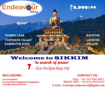 6 Days 5 Nights Gangtok Weekend Getaways Vacation Package