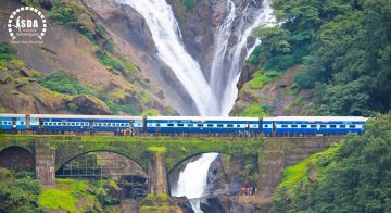 Experience 3 Days 2 Nights Arrive To Goa  North Goa Sightseeing, Full Day Enjoy Dudhsagar Waterfalls Sightseeing with Depart From Goa Trip Package