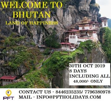 Amazing Thimphu Tour Package from Pune