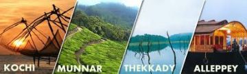 Memorable 10 Days 9 Nights Kerala, Munnar, Thekkady with Alleppey Tour Package