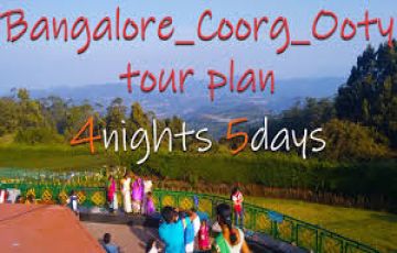 Family Getaway Coorg Tour Package for 5 Days 4 Nights from Bangalore