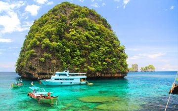 Magical Full Day Hong Island Tour By Long Tail Boat Tour Package for 4 Days