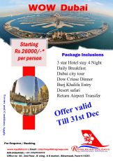 6 Days 5 Nights Dubai Tour Package by ROYALBLISS HOLIDAYS AND HOSPITALITY PRIVATE LIMITED