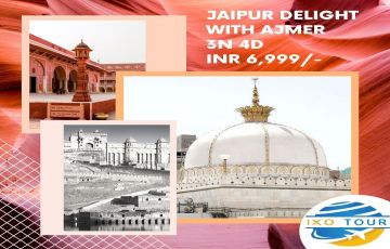 Pleasurable 4 Days 3 Nights Jaipur with Ajmer Holiday Package