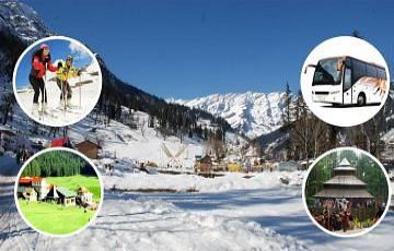 3 Days Manali, Solang Valley with Delhi Trip Package