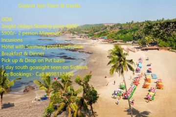 4 Days 3 Nights Goa Holiday Package by Gujarat jojo