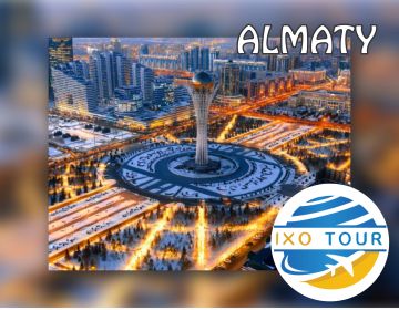Almaty with Tashkent Tour Package for 6 Days 5 Nights from New Delhi