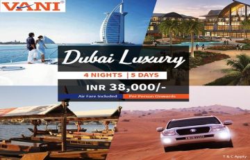 Magical 5 Days 4 Nights Dubai and Panorama Grand Hotel Vacation Package