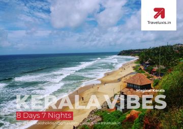 Memorable 8 Days Munnar, Thekkady, Alappuzha with Kovalam Tour Package
