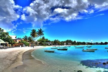 Family Getaway 5 Days Delhi to Ile Aux Cerf Island Water Activities Vacation Package