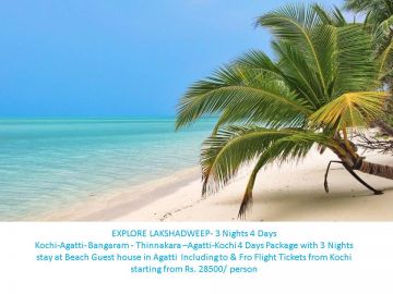 Best 4 Days Agatti Island, Lakshadweep and New Delhi Vacation Package