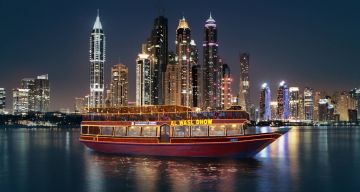 Beautiful 6 Days 5 Nights Dubai, Dubai - City Tour - Dhow Cruise Dinner b-d, Dubai Desert Safari With Bbq b-d with Dubai b-- Tour Package