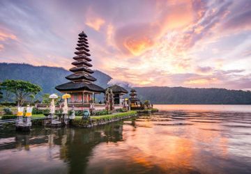 Family Getaway 6 Days Bali Departure to Kuta Kintamani Volcano To Ubud Waterfall Tour Trip Package