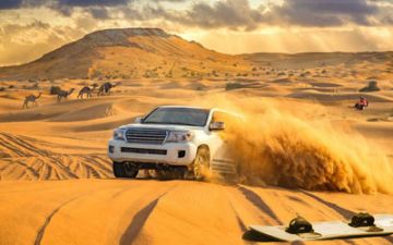 Best 8 Days 7 Nights Morning Dubai City Tour Evening Desert Safari By 44 Land Cruiser Tour Package