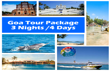 Family Getaway 4 Days 3 Nights goa and drop Tour Package