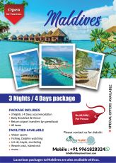 Maldives budget  - Pleasurable 4 Days Gulhi island Trip Package