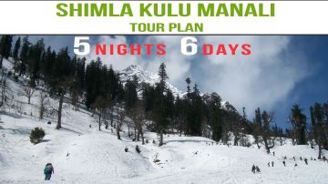 6 Days shimla, manali with new delhi Vacation Package