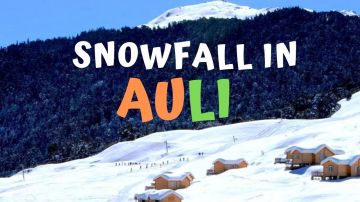 3 Days 2 Nights Pickup Point to auli Holiday Package