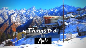 3 Days 2 Nights Pickup Point to auli Holiday Package