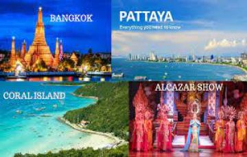 Ecstatic 5 Days 4 Nights pattaya, bangkok with new delhi Holiday Package