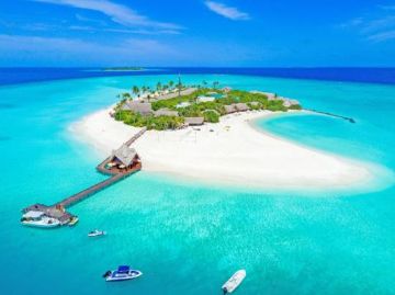 Dhigufaru Island Resort 4Night 5 Days Plan all Inclusive2 NIGHTS IN BEACH VILLA AND 2 NIGHTS IN WATER VILLA WITH POOLSEAPLANE FOR PICK AND DROP