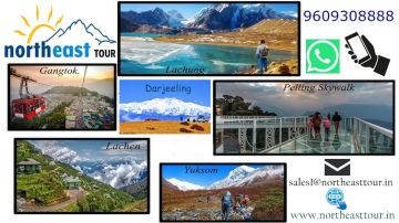 Sikkim-Darjeeling-Lachen Tour Package for 8 Days from NJP RailwayBagdogra AirportSiliguri