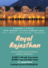9 Days 8 Nights Mumbai, Pune, delhi to bikaner Trip Package