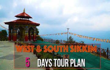 5 Days 4 Nights pelling to ravangla sightseeing Vacation Package