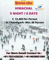 Memorable 6 Days Chandigarh to manali Trip Package