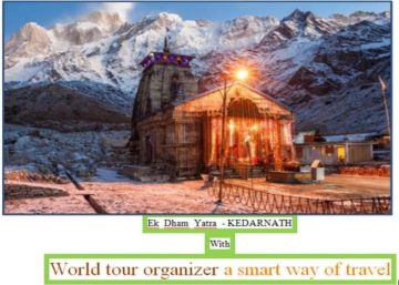 KEDARNATH  - 2 NIGHTS / 3 days Package