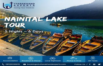 Pleasurable 6 Days Delhi to nainital Vacation Package