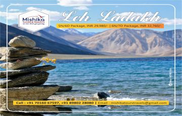 Ecstatic 7 Days Delhi to leh Trip Package