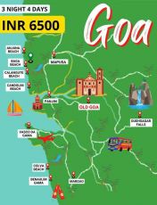 4 Days 3 Nights Goa to north goa Vacation Package