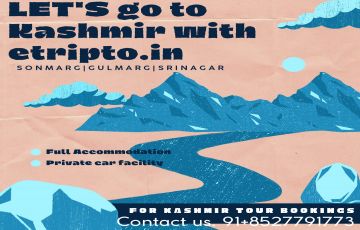3 Days srinagar and gulmarg Vacation Package