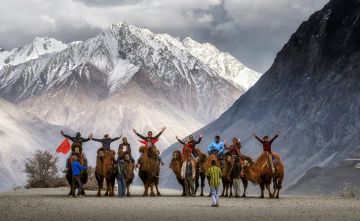 Leh Nubra Pangog Kargil Package