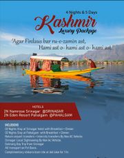 5 Days 4 Nights Srinagar Tour Package by MOVE ON TRAVEL