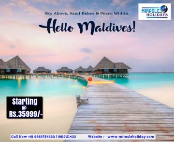 Maldives Honeymoon Tour Package from Mumbai