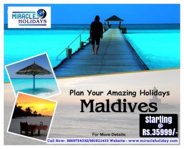 Maldives Honeymoon Travel Package from Mumbai