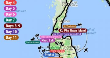Southern Thailand See & Experience it ALL in 11 Days, 1st Class Traveling