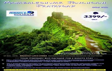 Mahabaleshwar Panchgani Pratapgarh Package From Mumbai