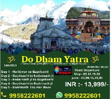 OTH-04 Do Dham Yatra Package 2023 Ex Haridwar